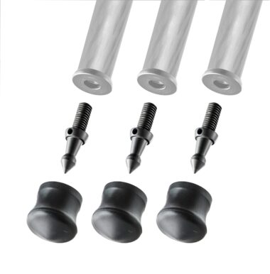Gitzo GSF38S Spike- / Gummi-Fu&szlig; 38mm 3er Set