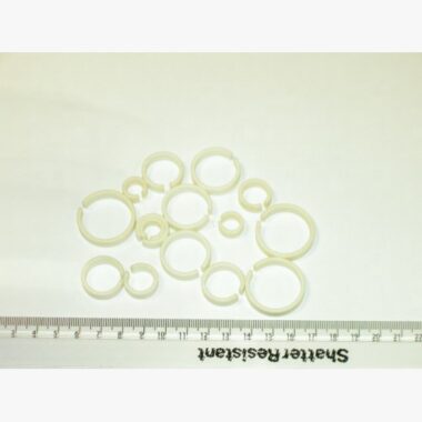 Gitzo D03.JS Plastikringe weiss, Set